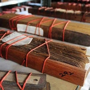 Bound Nadi Bundles with Wooden Covers