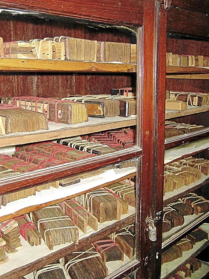 Nadi Manuscripts Sacred Library Vault