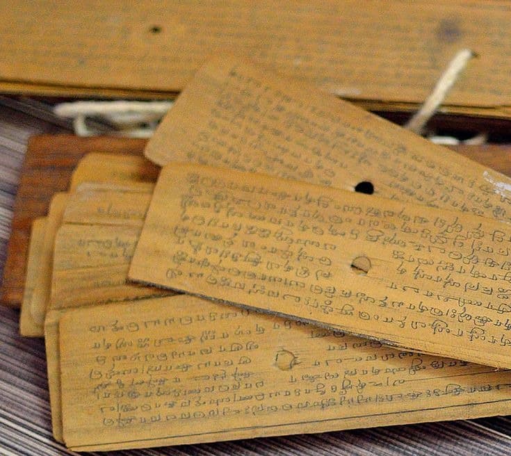 Ancient Palmyra Manuscripts Close-up