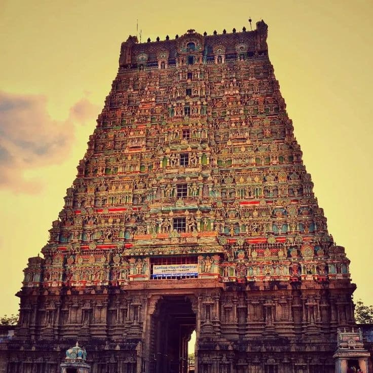 Vaitheeswaran Kovil Golden Rajagopuram